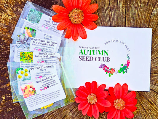 Seed Club Subscription - 6 Seed Packs - Quarterly Subscription