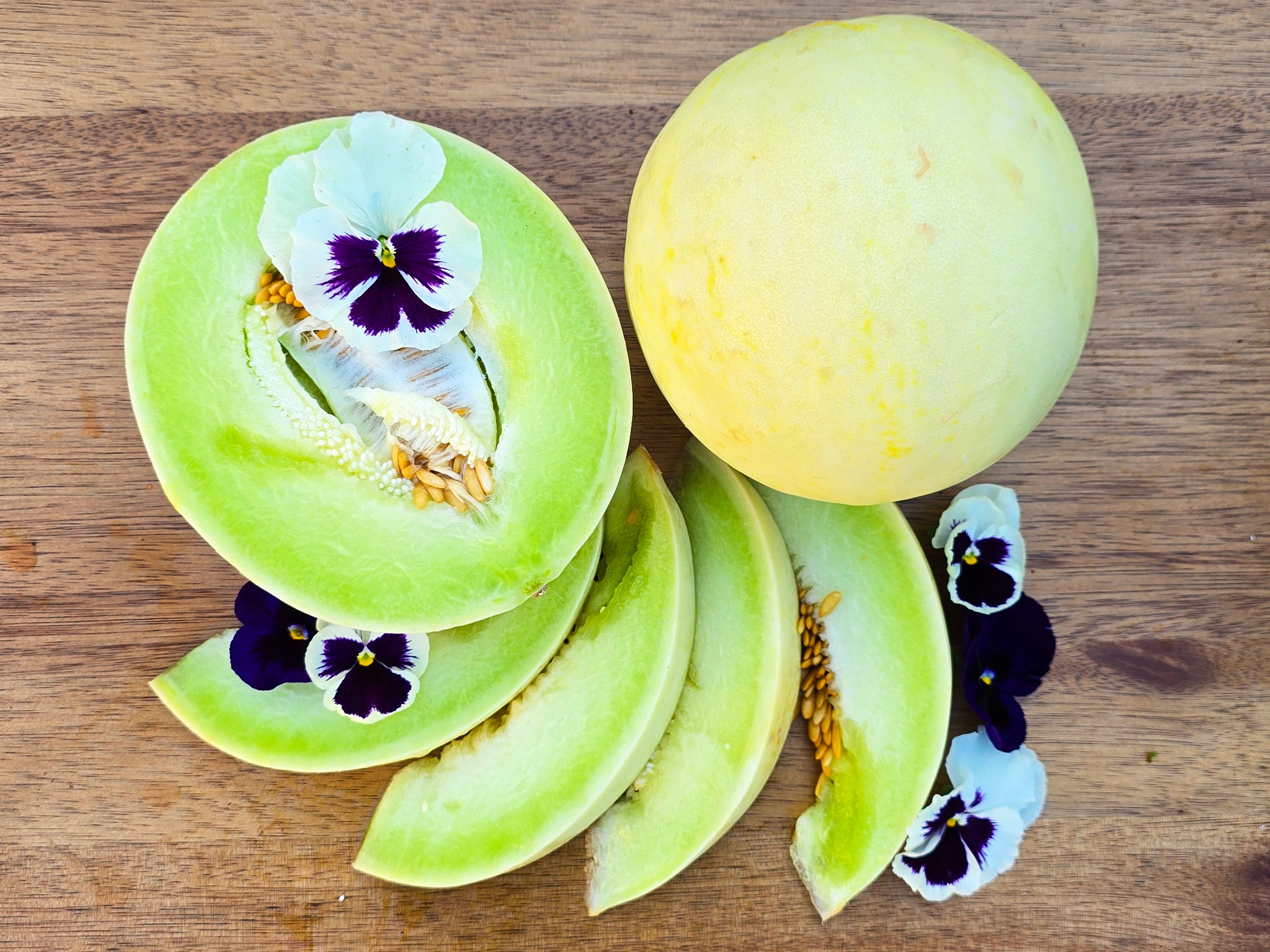 Green Flesh Honeydew Melon – Juicy, Sweet Heirloom Fruit – Jerra's