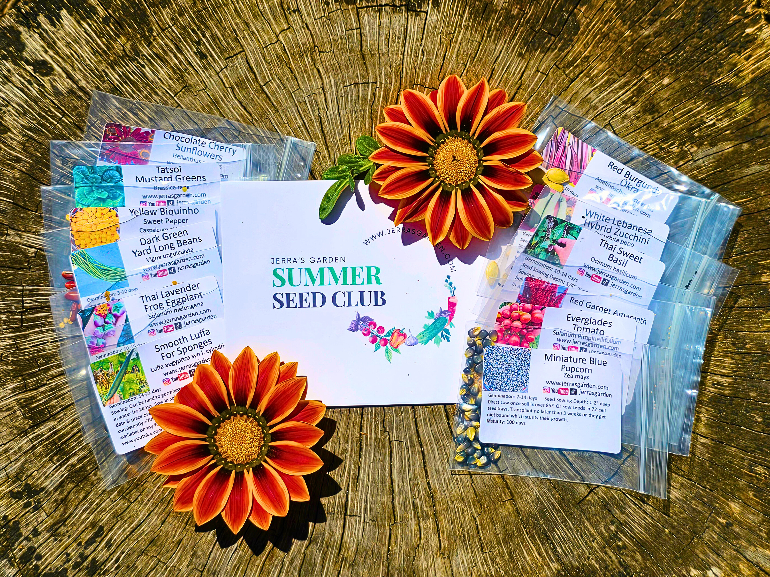 flower seed subscription Seed Club Subscription - 12 Seed Packs
