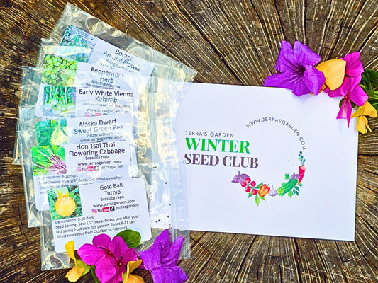 Seed Club Subscription - 6 Seed Packs - 1 Year Subscription - Additional $10 Off