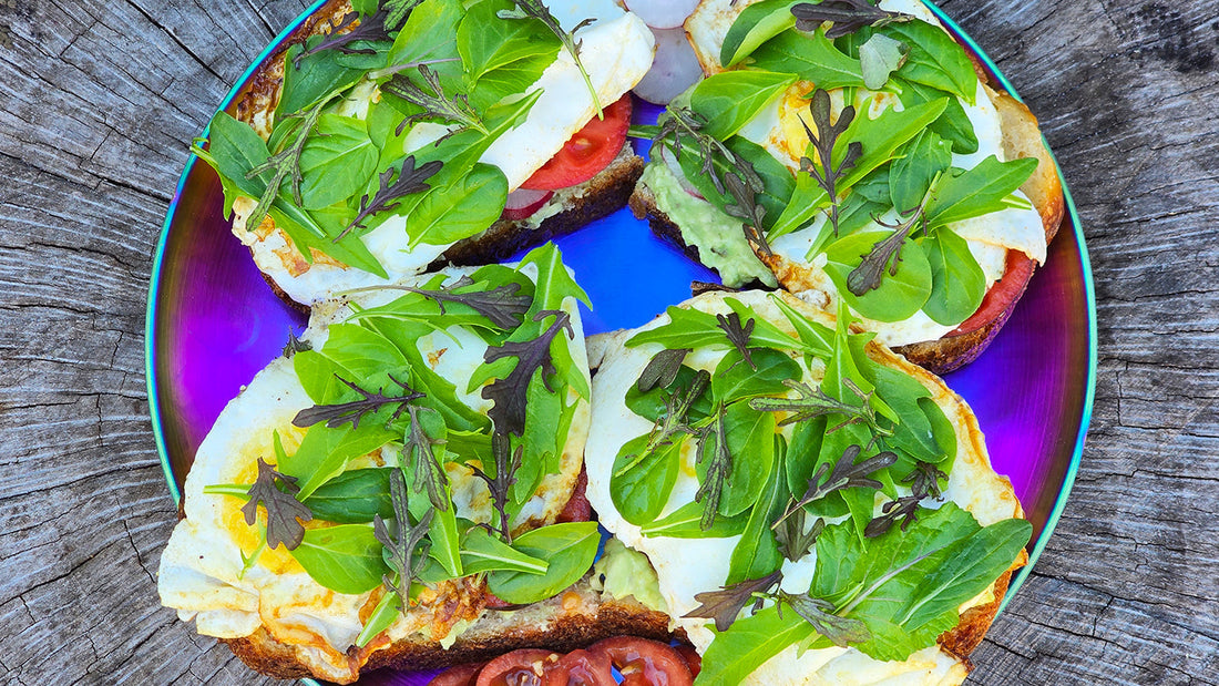 Garden Fresh Avocado Toast - A Healthy & Quick Breakfast