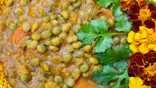 Guandules Guisados con Calabaza // Pigeon Peas Stewed With Seminole Pumpkin Recipe