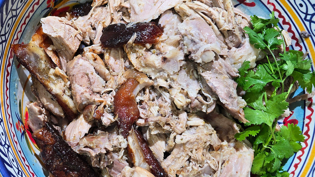 Easy Mojo-Marinated Pernil (Latin Style Roast Pork)