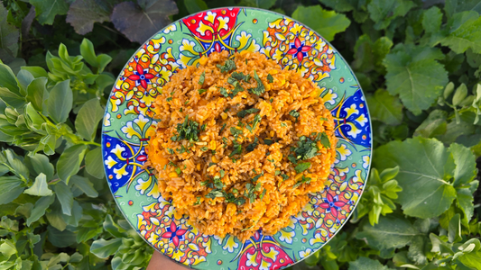 Squash and Corn Yellow Rice (Easy One-Pot Comfort Recipe)