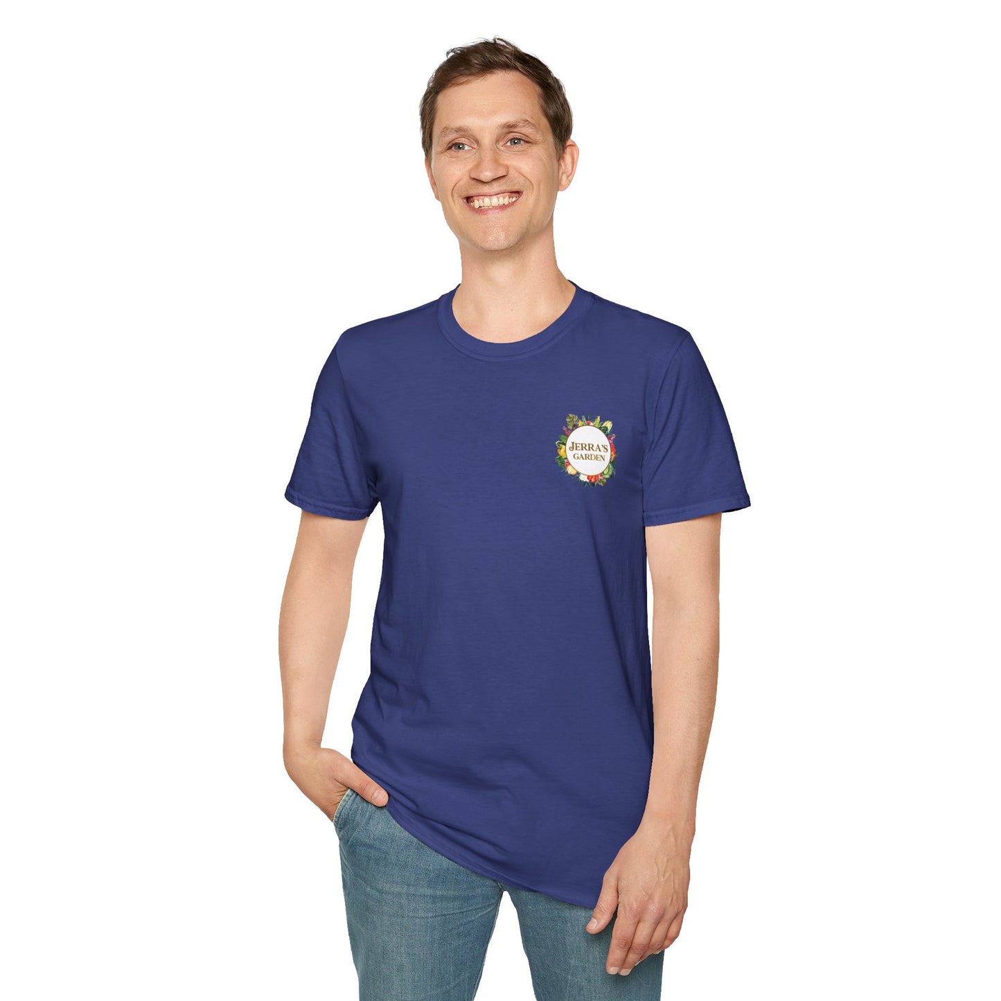 Jerra’s Garden Logo T-Shirt | Learn How to Garden & Grow Food Tee (Unisex)