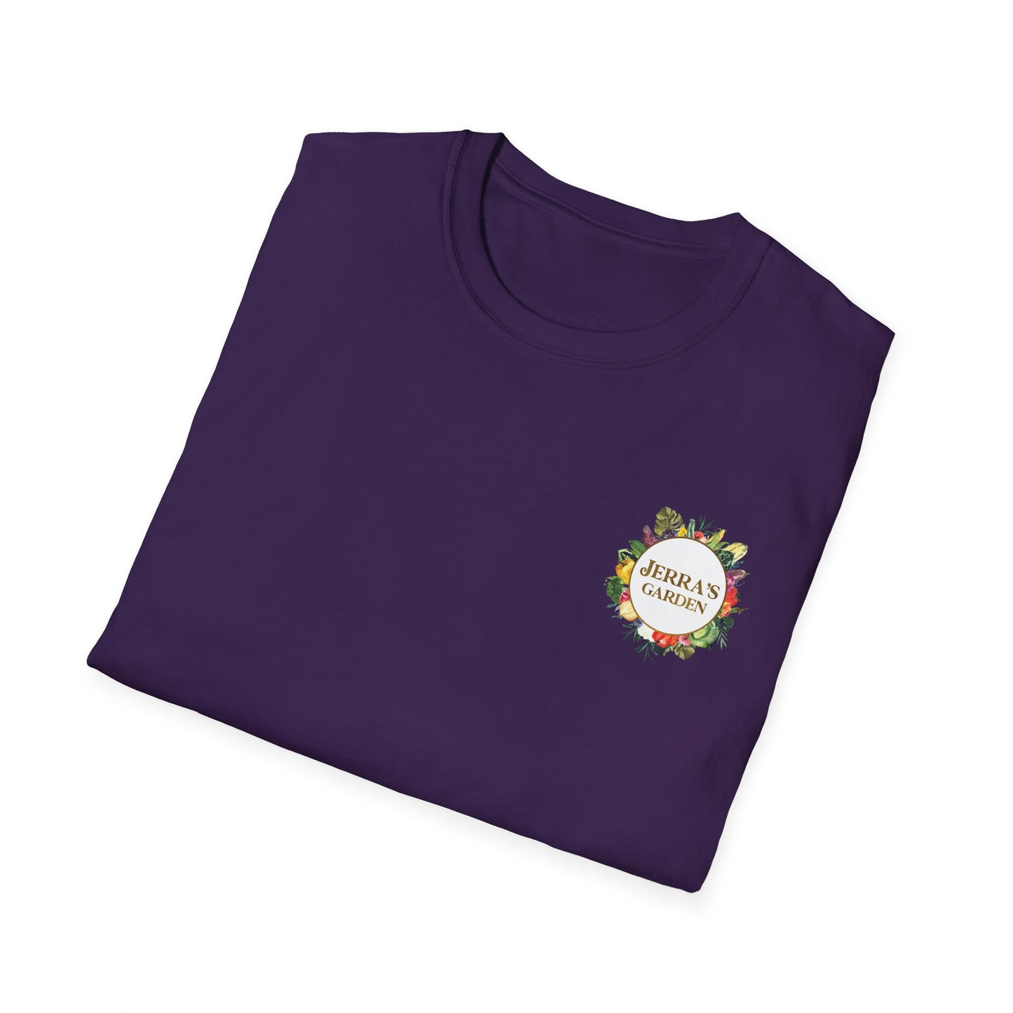 Jerra’s Garden Logo T-Shirt | Learn How to Garden & Grow Food Tee (Unisex)