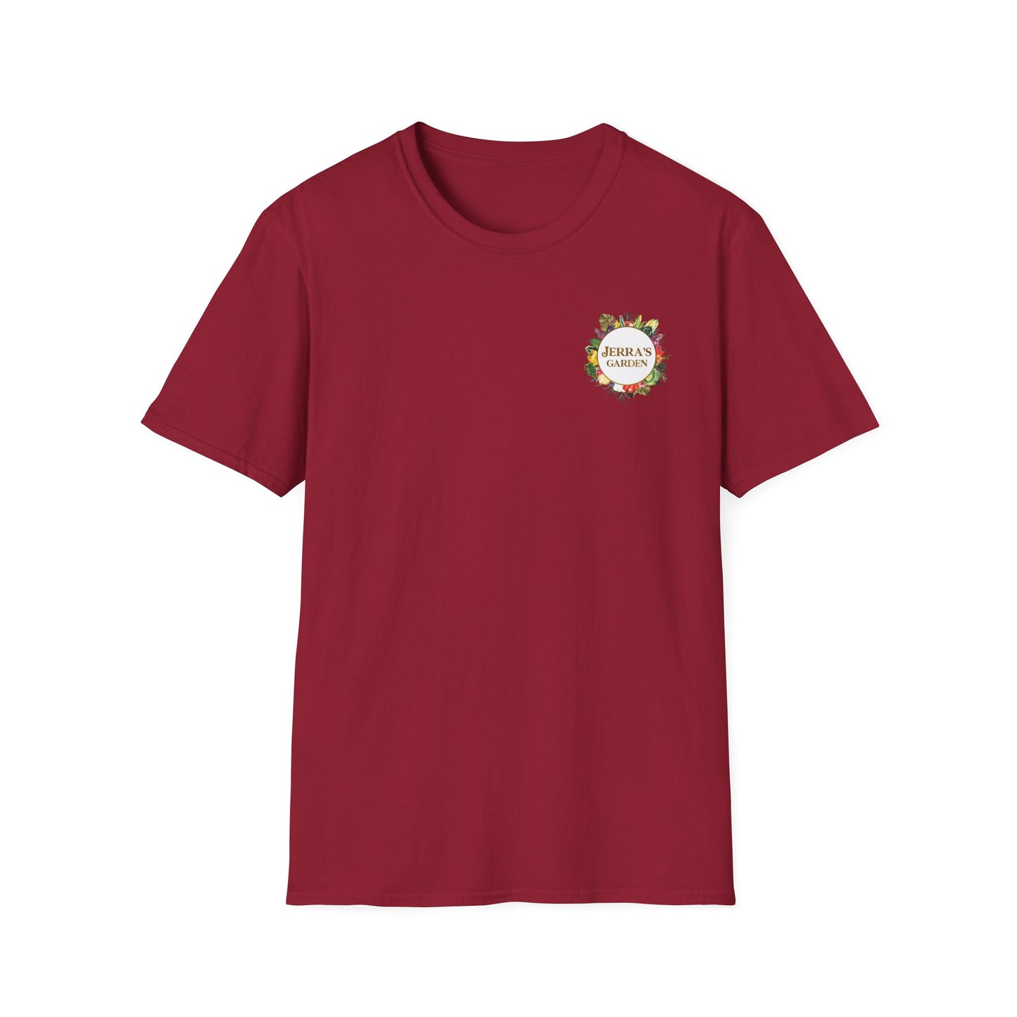 Jerra’s Garden Logo T-Shirt | Learn How to Garden & Grow Food Tee (Unisex)
