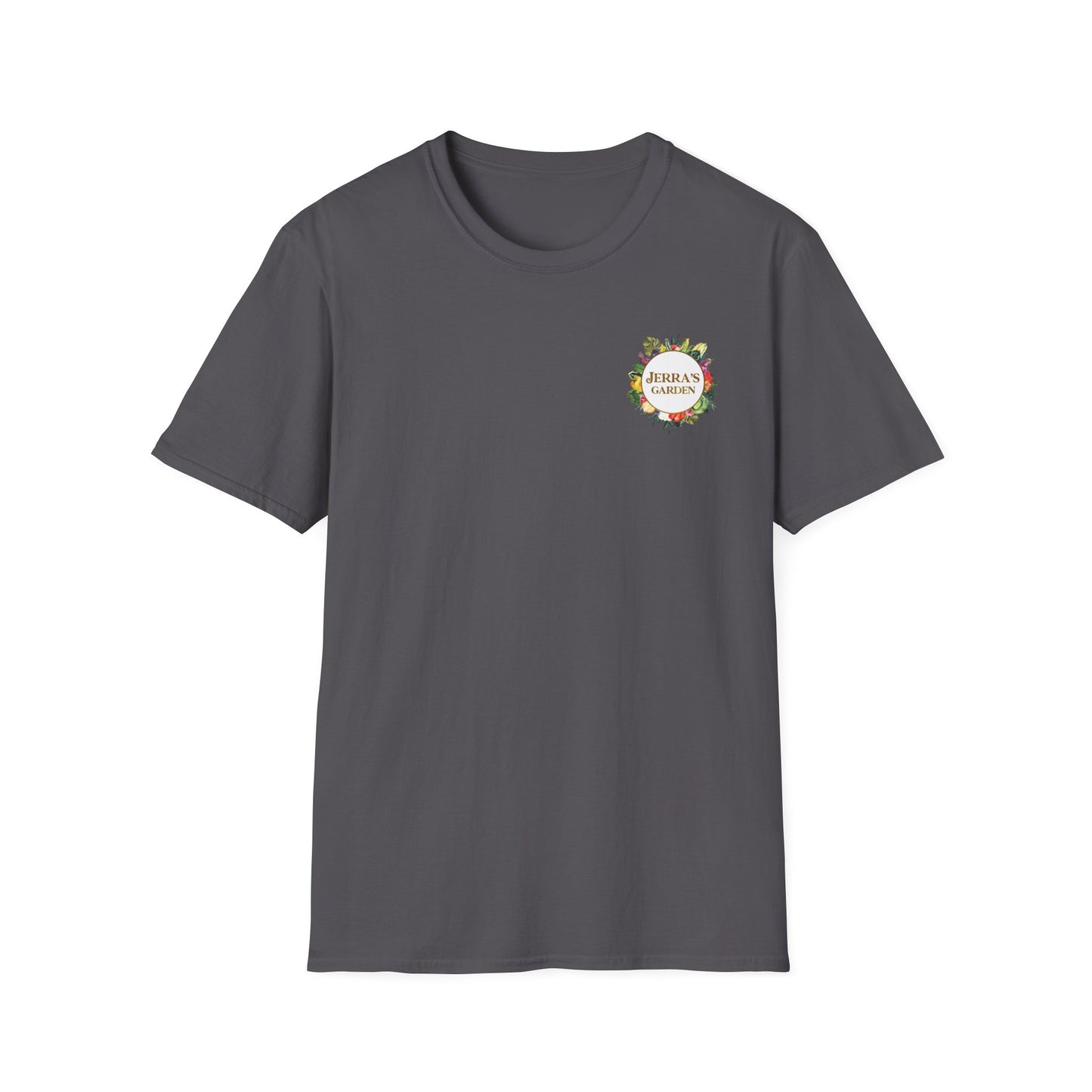 Jerra’s Garden Logo T-Shirt | Learn How to Garden & Grow Food Tee (Unisex)