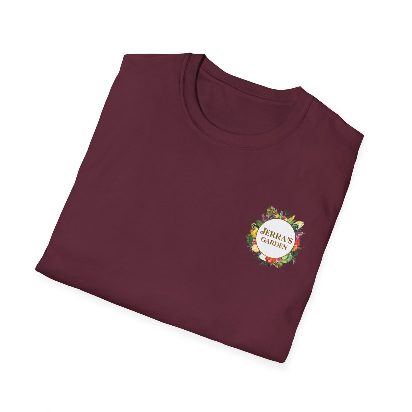Jerra’s Garden Logo T-Shirt | Learn How to Garden & Grow Food Tee (Unisex)