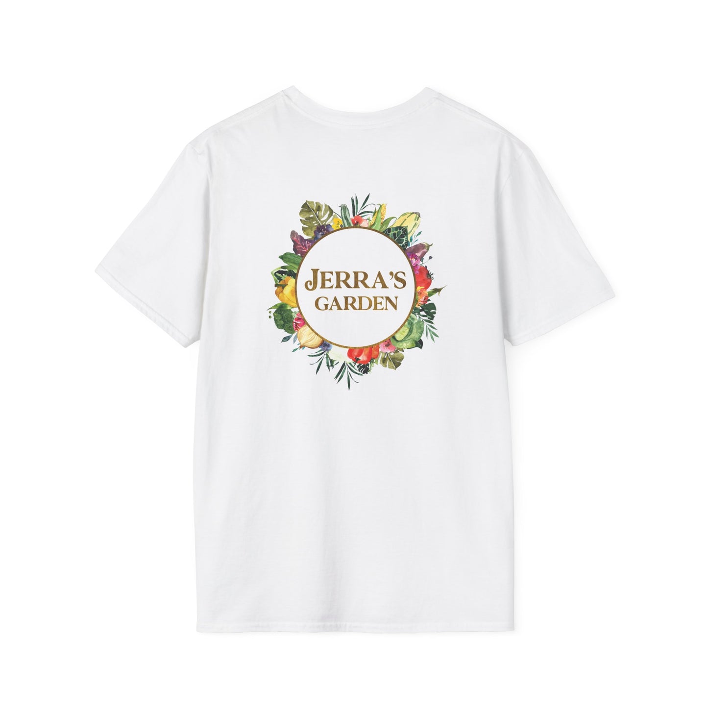 Jerra’s Garden Logo T-Shirt | Learn How to Garden & Grow Food Tee (Unisex)