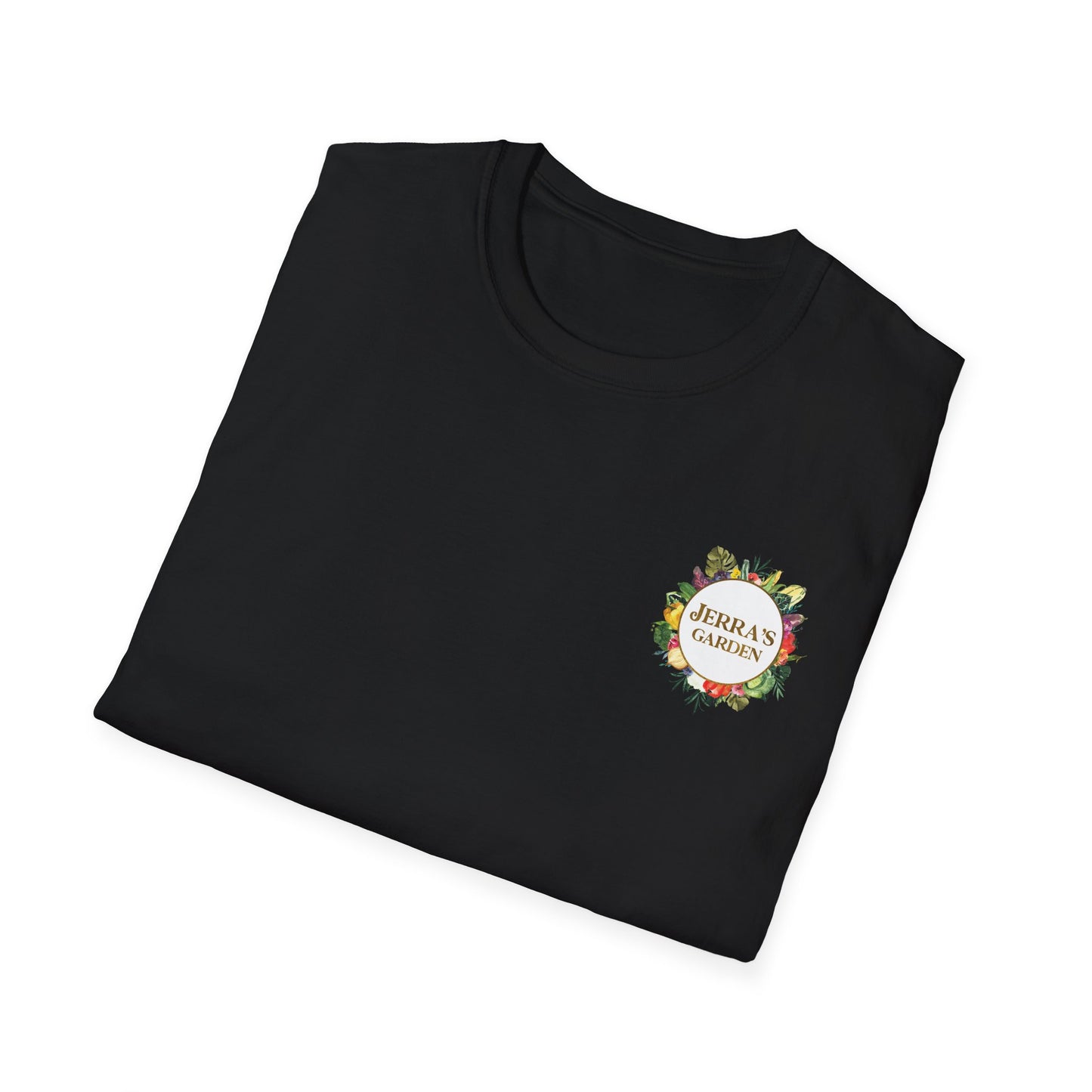 Jerra’s Garden Logo T-Shirt | Learn How to Garden & Grow Food Tee (Unisex)