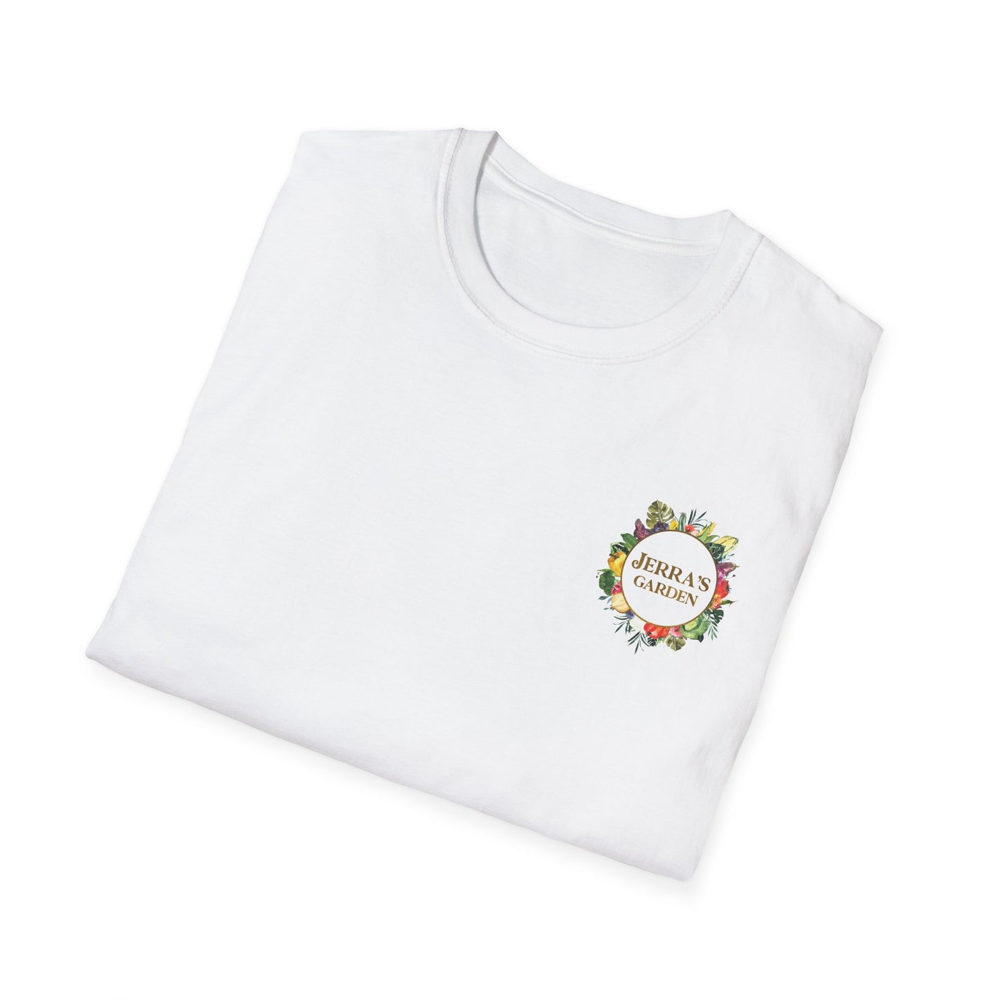 Jerra’s Garden Logo T-Shirt | Learn How to Garden & Grow Food Tee (Unisex)