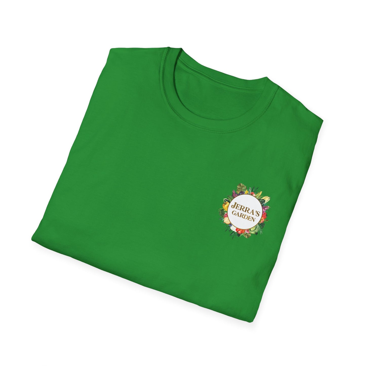 Jerra’s Garden Logo T-Shirt | Learn How to Garden & Grow Food Tee (Unisex)