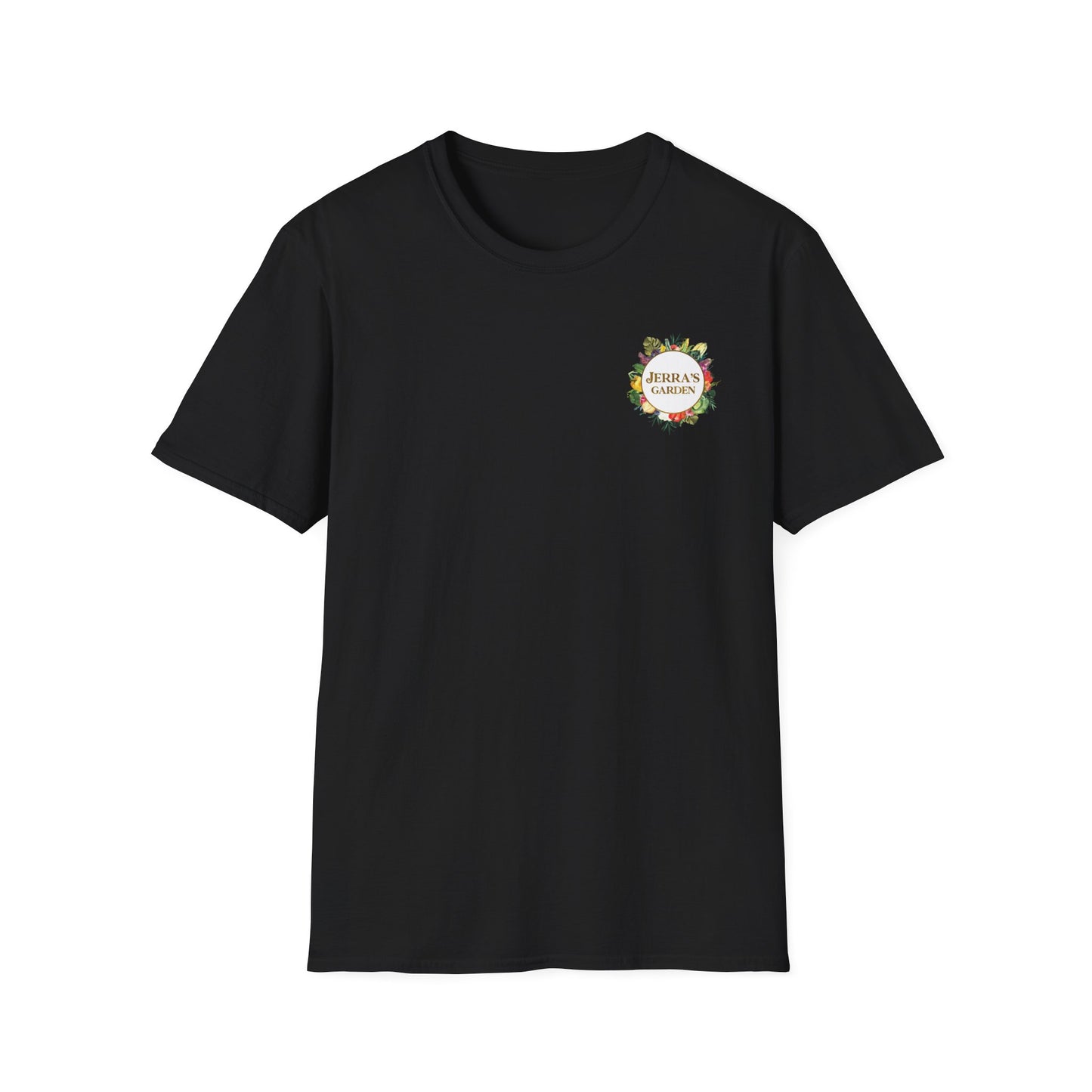 Jerra’s Garden Logo T-Shirt | Learn How to Garden & Grow Food Tee (Unisex)