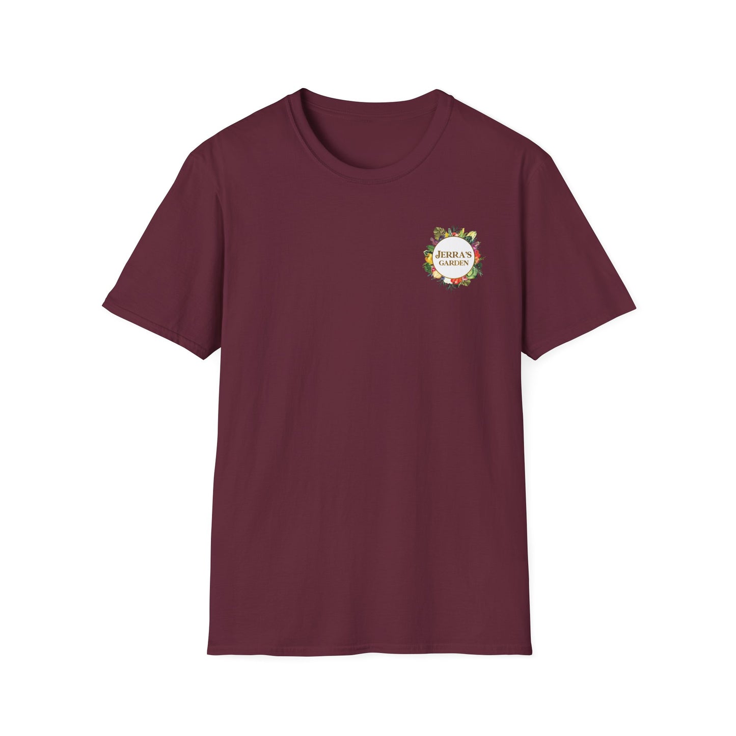 Jerra’s Garden Logo T-Shirt | Learn How to Garden & Grow Food Tee (Unisex)