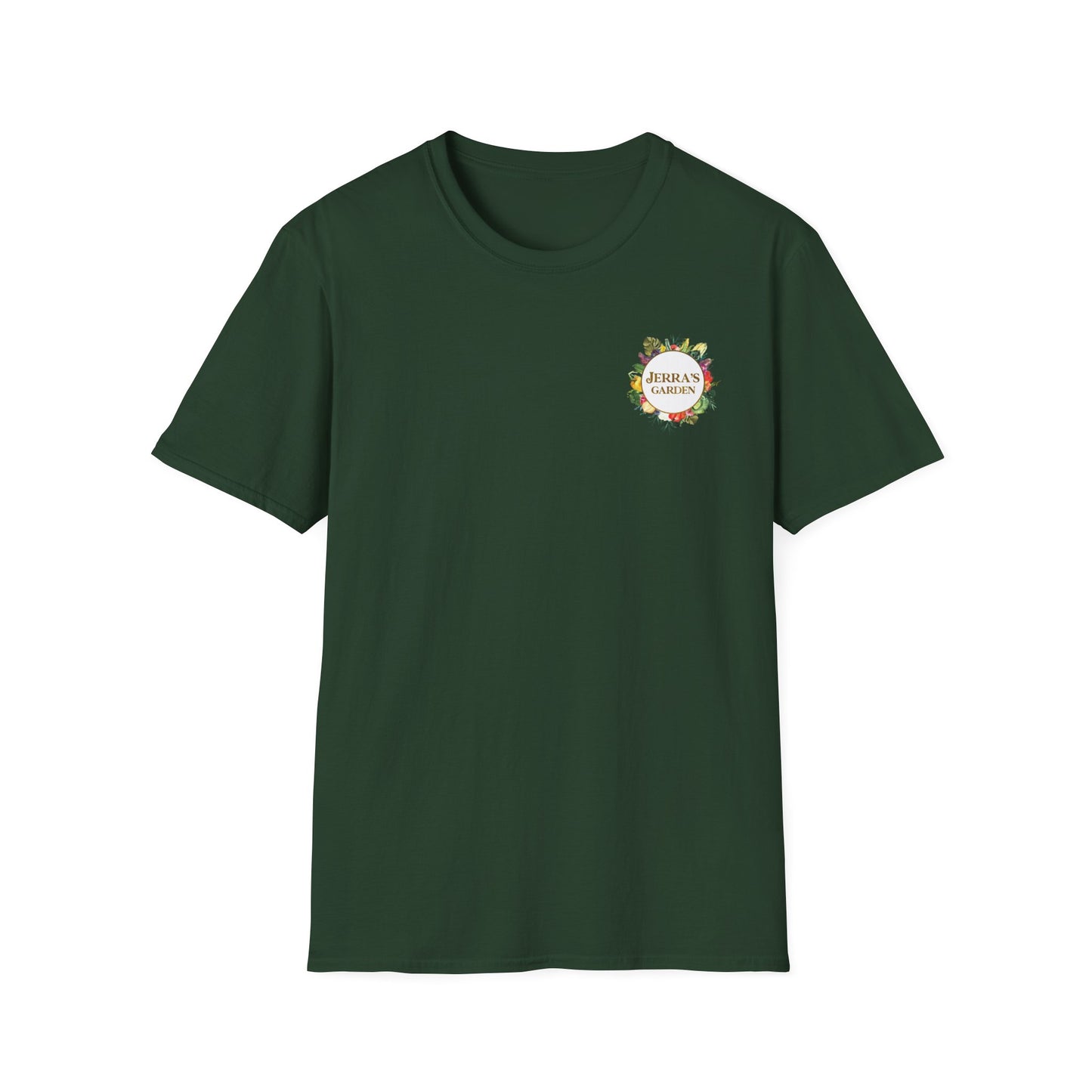 Jerra’s Garden Logo T-Shirt | Learn How to Garden & Grow Food Tee (Unisex)