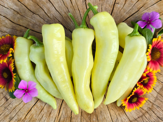 Banana Sweet Wax Pepper Seeds
