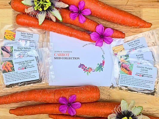 Carrot Heirloom Seed Collection Gift Set