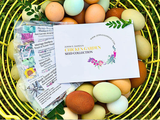 Chicken Garden Heirloom Seed Collection Gift Set