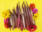 Red Burgundy Okra Seeds
