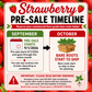 Strawberry Bare Roots - PRE SALE Bundle of 25 Bare Roots