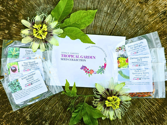 Tropical Garden Seed Collection Gift Set