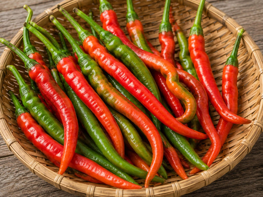 Witch Stick Hybrid Japanese Hot Pepper Seeds